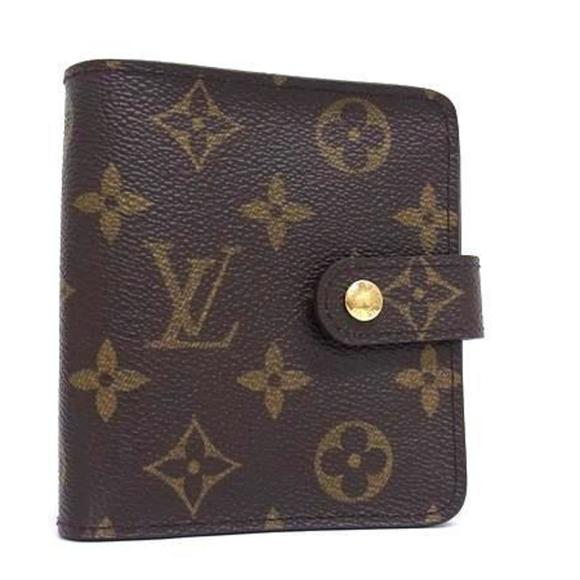 LOUIS VUITTON Brown Monogram Wallet - Picture 1 of 6